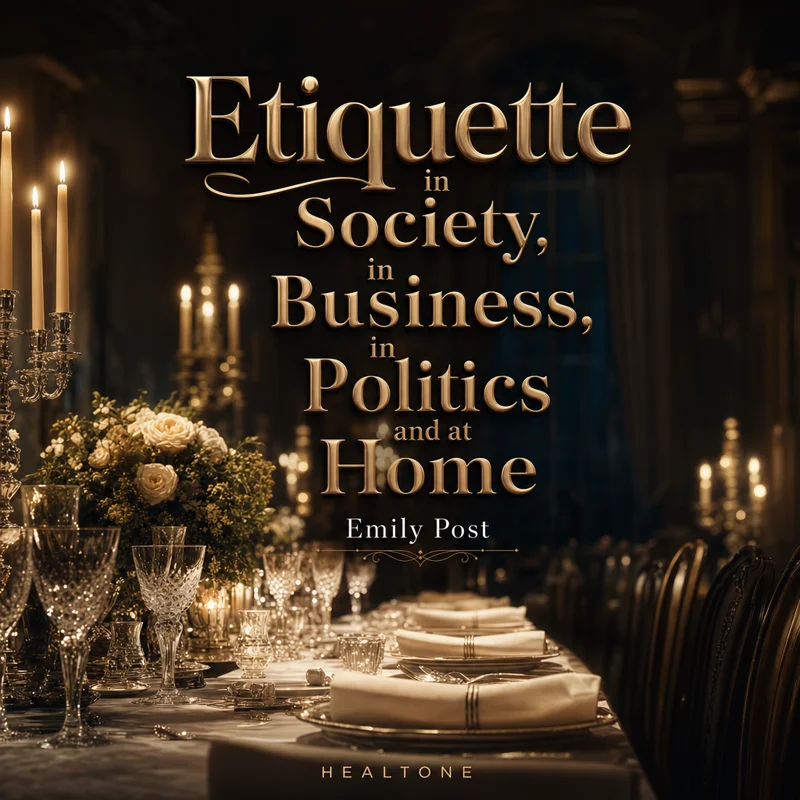Etiquette in Society, in Business, in Politics and at Home