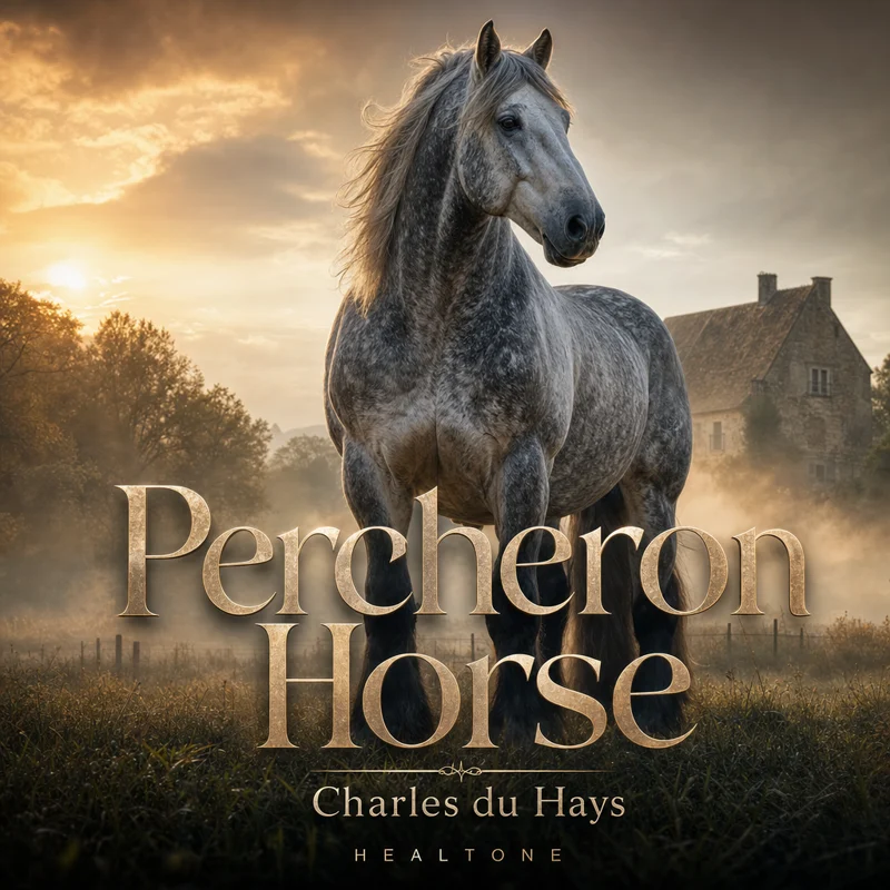 Percheron horse