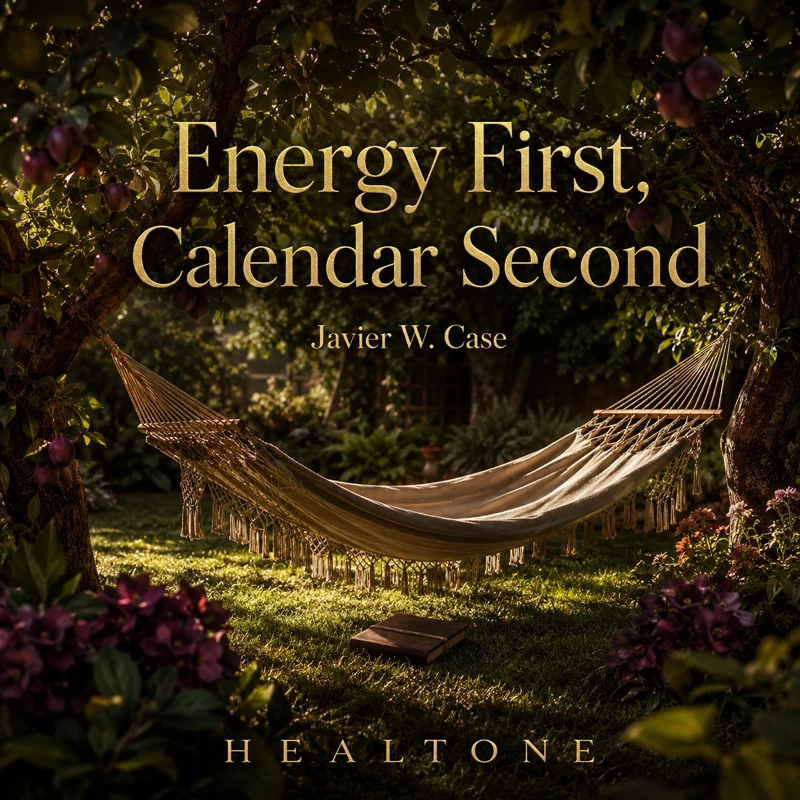 Energy First, Calendar Second: Scheduling around your real capacity