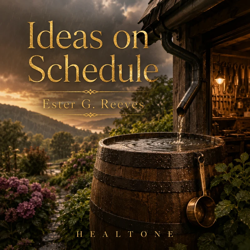 Ideas on Schedule: Creativity as practice, not lightning