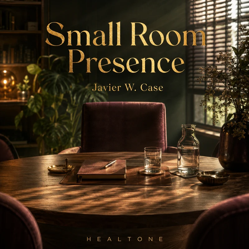Small Room Presence: Meetings, toasts, and introductions handled well
