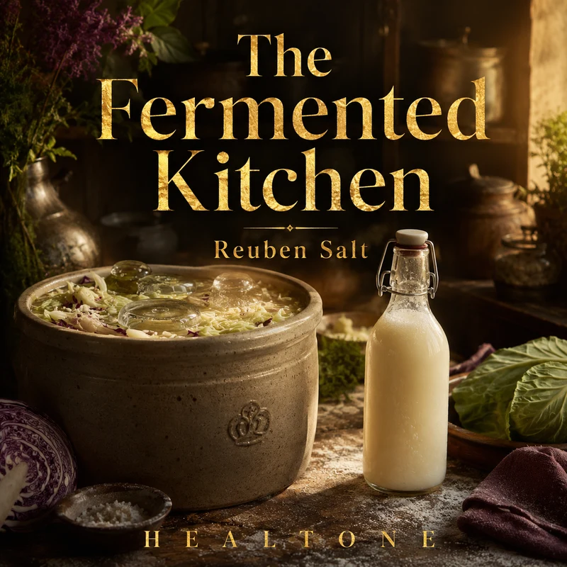 The Fermented Kitchen: Sauerkraut, kefir, and yogurt made simply at home for a happier gut